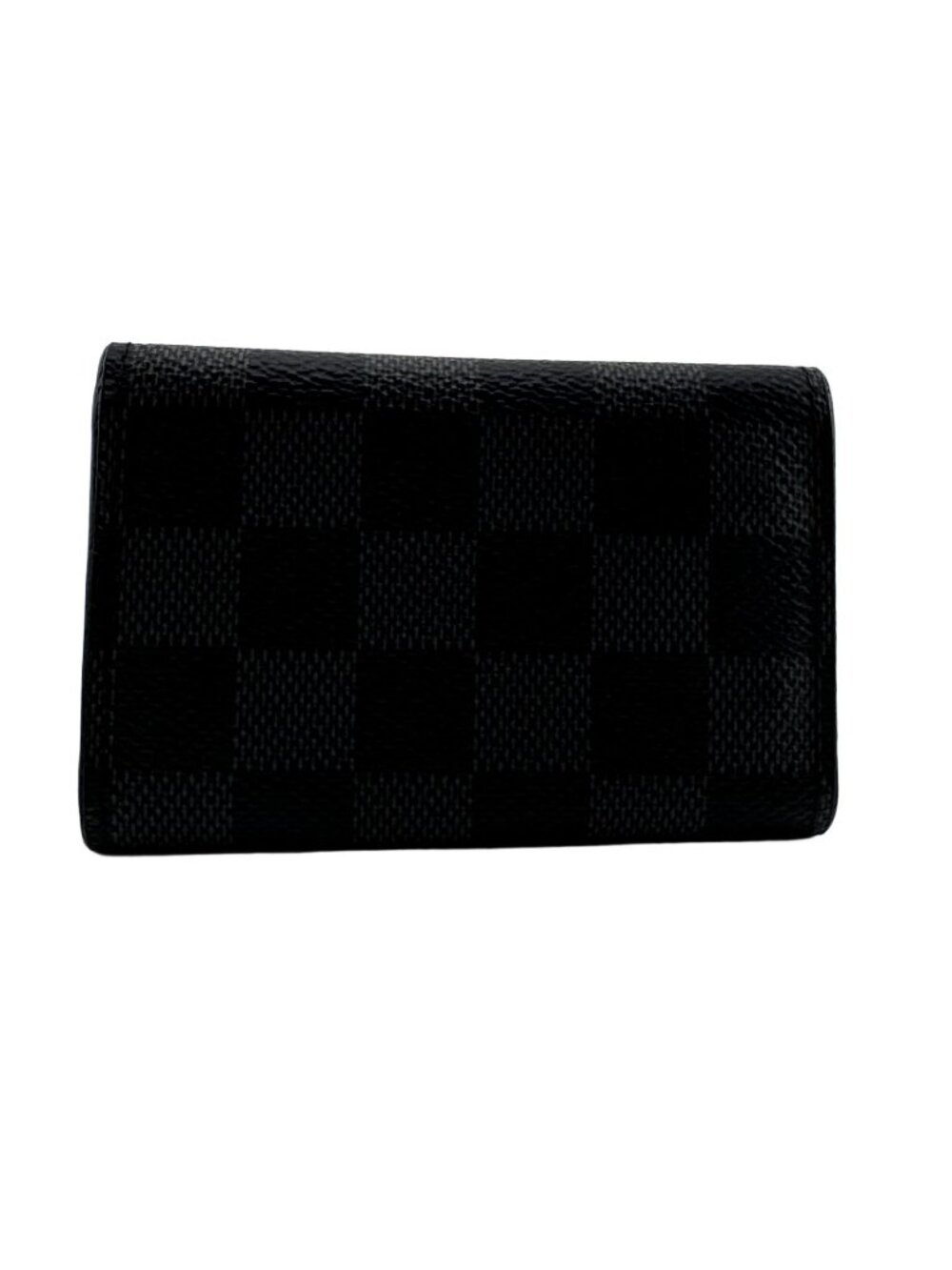 Louis Vuitton Damier Graphite Multicles 6 Key Case Black Leather Key Holder